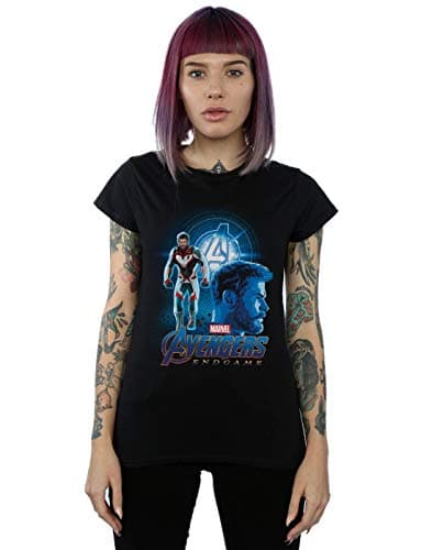 Image of Marvel Women's Avengers Endgame Thor Team Suit T-Shirt Black Large
