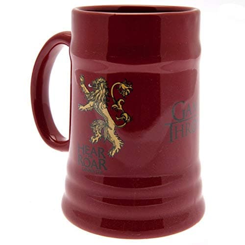 Image of Game of Thrones (House Lannister) Stein Shaped Mug Multicolour 595 ml