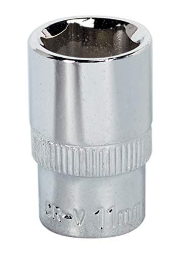 Image of Sealey Sp1411 Walldrive Socket 11Mm 1/4Sq Drive Fully Polished
