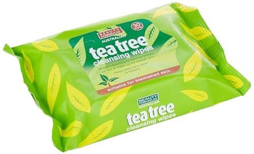 Image of Beauty Formulas Australian Tea Tree Cleansing Wipes 30