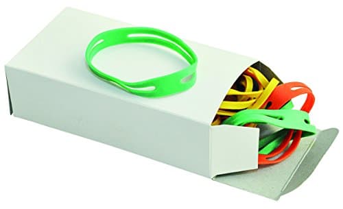 Image of Rubber Bands Q-CONNECT 0 1kg Diameter 102mm Assorted Colours/Small Office Accessories/Type-Cross-Shaped/Material-Rubber/Colour-Assorted Colours/Size-102mm