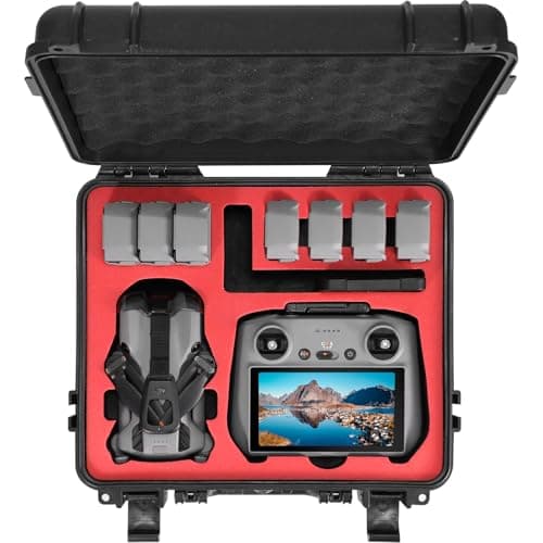 Image of FPVtosky Hard Case for DJI Mini 5 Pro/Fly More Combo/Plus, Waterproof Carrying Case for Mavic Mini5 Pro RC 2 Accessories [ CASE ONLY ]