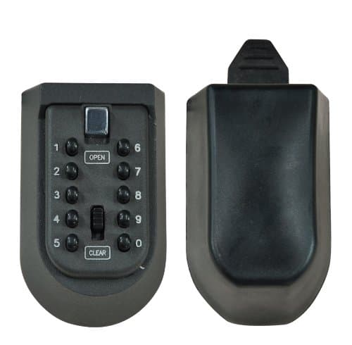 Image of Wall Mounted Security Key Safe with Fittings - Allow Carers & Neighbours Access
