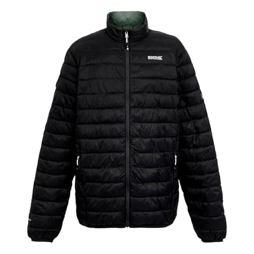 Image of Regatta Mens Hillpack II Quilted Jacket Water Repellent Insulated Walking Hiking Coat