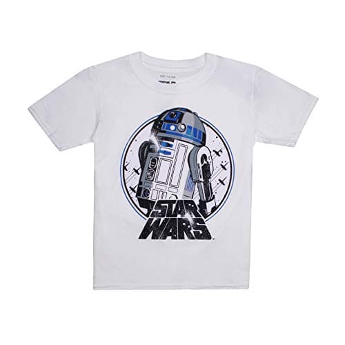 Image of Star Wars Boys' T-Shirt, White (White White), 11-12 Years