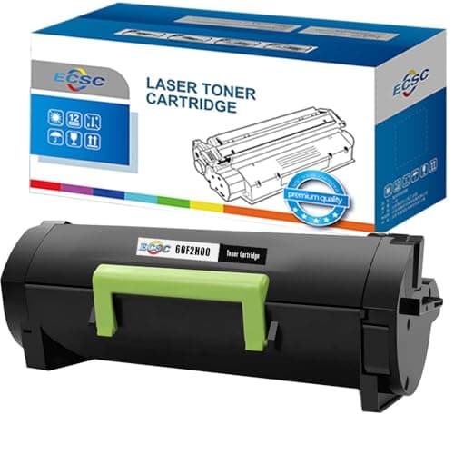 Image of ECSC Compatible Toner Cartridge 60F2H00 For Printer, Compatible With Lexmark MX310dn MX310dnw MX410de MX510de MX511 MX511de MX511dhe MX511dte MX611de MX611dhe (Black, 1-Pack)
