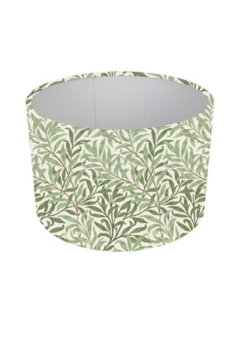 Image of 20cm (Diameter 8" x Height 7") William Morris Willow Bough Sage Table lamp Shade