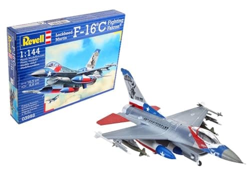 Image of Revell 03992 Lockheed Martin F-16C Fighting Falcon 1:144 Scale Unbuilt/Unpainted Plastic Model Kit