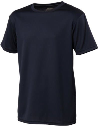 Image of AWD Just Cool Kids Breathable Cool T-Shirt French Navy 3/4 Years