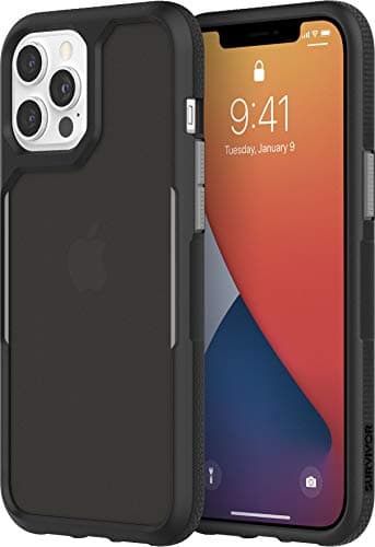 Image of Griffin Survivor Endurance GIP-057-BKG Protective Case for iPhone 12 Pro Max - Black/Grey