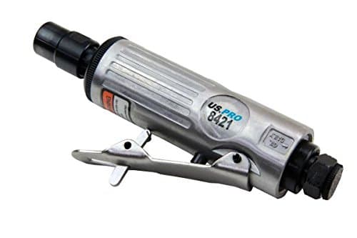 Image of US PRO 1/4 6mm Air Die Grinder Compact Lightweight B8421