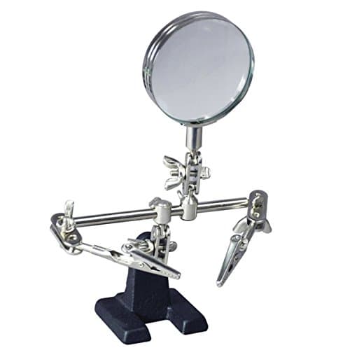Image of Electrovision Y057 Helping Hands with Magnifier Lens & 2 Articulated Arms, 60mm