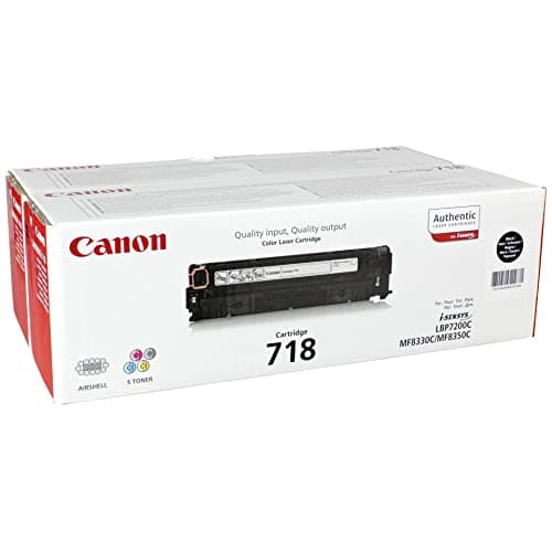 Image of CANON CRG-718 Bk VP toner cartridge 2 pc(s) Original Black
