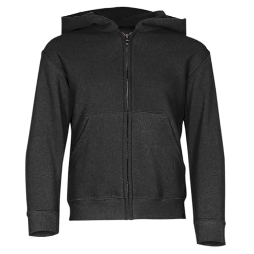 Image of Fruit of the Loom Kids Kids Classic Hoodie, Black, 9-10 Years (Manufacturer Size:9-11)