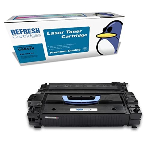 Image of Refresh Cartridges Remanufactured Toner Cartridge Replacement for HP C8543X (Black)