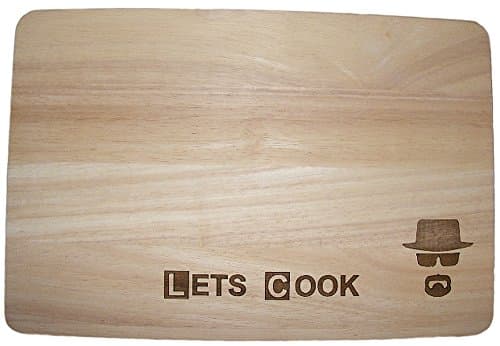 Image of Heisenberg Breaking Bad Hardwood Chopping Cutting Cheese Board Place MAT Novelty Don't Call Saul Walter Walt