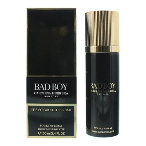 Image of Carolina Herrera Bad Boy Power Up Spray Fresh Eau De Toilette 100ml