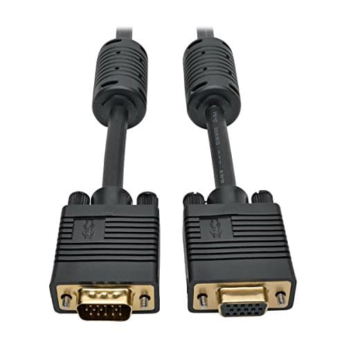Image of Tripp Lite VGA Monitor Extension Cable RGB Coax High Resolution M/F, 2048 x 1536, including 1080p HD15, 3ft 3' (P500-003)
