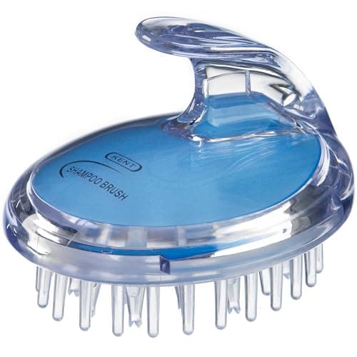 Image of Kent Shampoo Scalp Head Shower Massage Massager Cleaning Clean Scrub Hair Brush