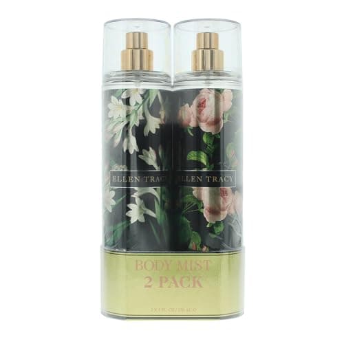 Image of Ellen Tracy Floral 2 Piece Gift Set: Confident Body Mist 236ml - Courageous Body Mist 236ml