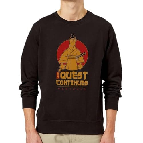 Image of Zavvi Samurai Jack My Quest Continues Sweatshirt - Black M