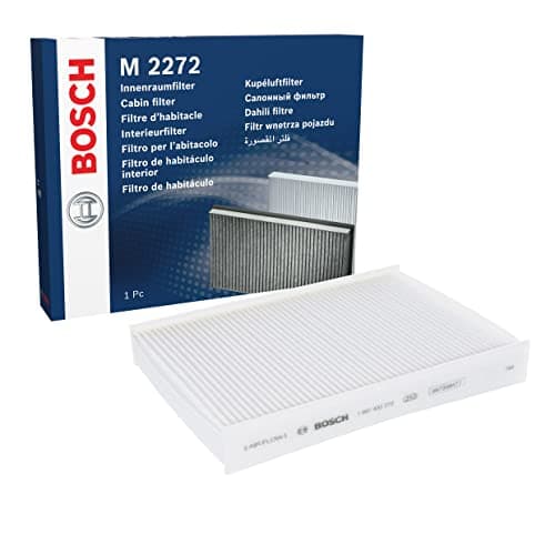 Image of Bosch M2272 Standard Cabin Filter, Replacement Filter - Filters Pollen and Dust for Cleaner Air Inside the Vehicle