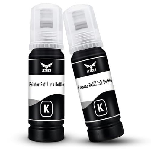 Image of Printer Ink Refill, Universal Bulk Refillable Ink Kit for Refilling Ink Cartridges and CISS Systems Compatible with Epson Canon Brother HP Dell Lexmark Kodak Xerox (Black)