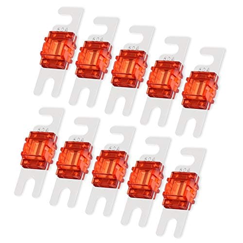 Image of Conext Link AFS50-10 Nickel 50 Amp AFS Fuse 10 Pack