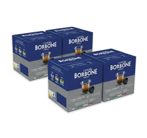 Image of Caffè Borbone Lungo Sublime - 64 Coffee Capsules - Lively & Refreshing - Compatible with Nescafè®* Dolce Gusto®* Coffee Machines
