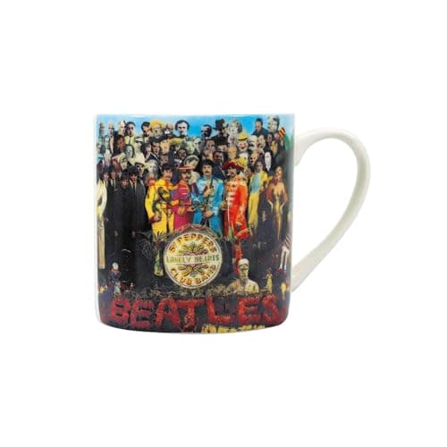 Image of Half Moon Bay | The Beatles | SGT. Pepper's Lonely Hearts Club Band | Ceramic Coffee Mug | Official Merchandise | Workshop, Garage & Record Cup | Father’s Day 2026 Gift for Dad
