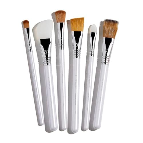 Image of Sigma Beauty Skincare Brush Set - 6 Piece Cosmetic Brush Set - Soothing, Hygenic Application - Apply Skincare Without Tugging Skin - Face Mask Brushes & Serum Brushes