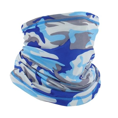 Image of Fousam Neck Gaiter for Men, Women, Cooling Mask, Face & Neck Cover Scarf, for Sun Protection, Hiking, Fishing, Climbing, Riding, Hunting