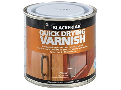 Image of Blackfriar QDDVCS500 Quick Drying Duratough Interior Varnish Clear Satin 500ml