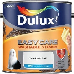 Image of Dulux Easycare Matt 2.5L Cornflower White