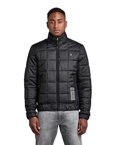 Image of G-STAR Raw Meefic Men's Quilted Jacket, Black (Dk Black D20985-b958-6484), M