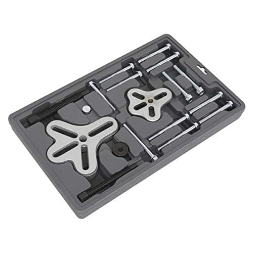 Image of Sealey Ps977 Steering Wheel And Harmonic Balancer Puller Set 18Pc