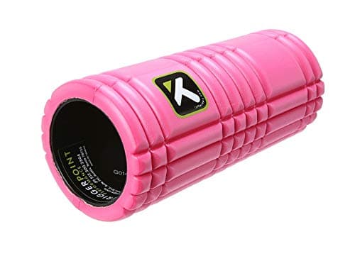 Image of TriggerPoint Grid 1.0 Hollow Core Foam Roller - Increase Circulation and Improve Mobility,Patented Grid Pattern for Muscle Recovery,Durable, Sweat Resistant, Easy to Clean,84cm x 36cm,Wood