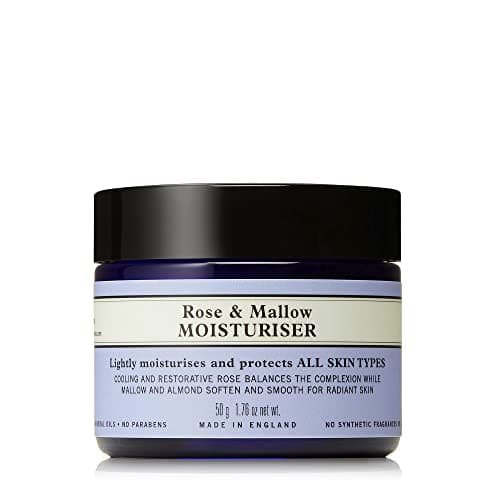 Image of Neal's Yard Remedies Rose & Mallow Moisturiser | Rich in Texture for all Skin Types | 50g