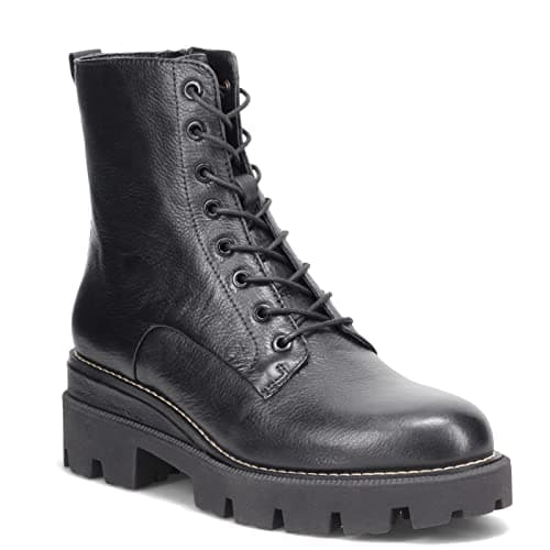 Image of Sam Edelman Women's Garret Combat Boot, Black Waterproof, 4 UK