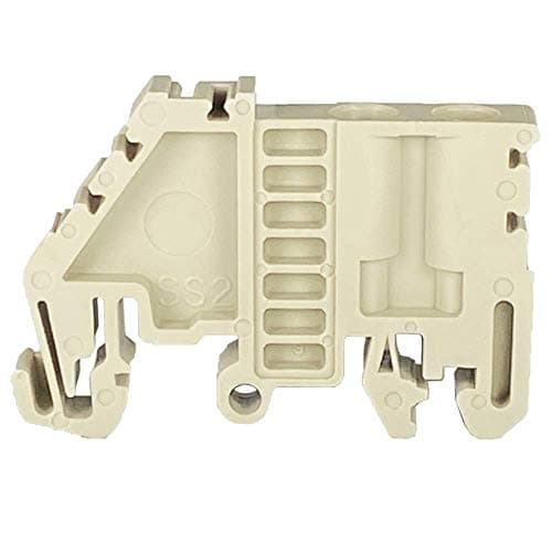 Image of Dinkle SS2 DIN Rail Terminal Block End Bracket (Pack of 50)
