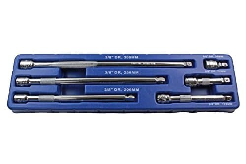 Image of US PRO 6PC 3/8 DR Wobble Extension BAR Set 38-300mm B4029