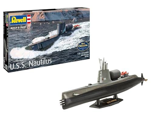 Image of Revell 05184 U.S.S. Nautilus 1:305 Scale - Unbuilt/Unpainted Plastic Model Kit