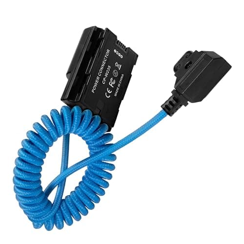 Image of KONDOR BLUE | D-Tap to NP-W235 Dummy Battery Cable Copatible with FUJIFILM | 16"-36" D-Tap to Dummy Battery Connectivity | Blue