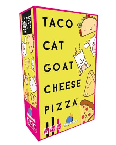 Image of Blue Orange | Taco Cat Goat Cheese Pizza | Card Game | Ages 8+ | 2-8 Players | 10-30 Minute Playing Time