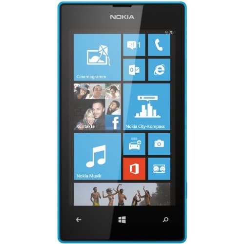 Image of Nokia Lumia 520 Sim Free Windows Smartphone - Cyan