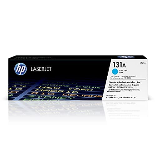 Image of HP CF211A 131A Original LaserJet Toner Cartridge, Cyan, Single Pack