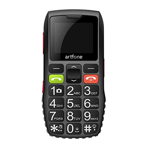 Image of artfone C1 Unlocked Senior Big Button Mobile Phone for Elderly With SOS Emergency Button,1400mAh Battery