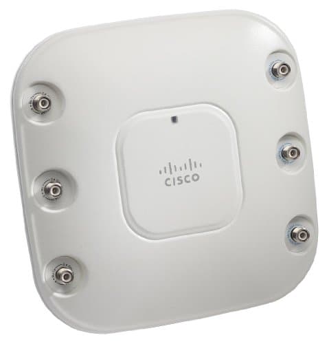 Image of AIR-LAP1262N-E-K9 Cisco Aironet 1260 Wireless Access Point (300 Mbps, 2.4GHz Frequency Band, 128 MB Internal memory)