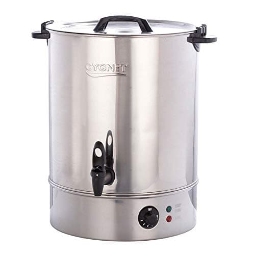 Image of Burco MFCT1030 Stainless Steel Cygnet Manual Fill Water Boiler, Silver, 30L Capacity