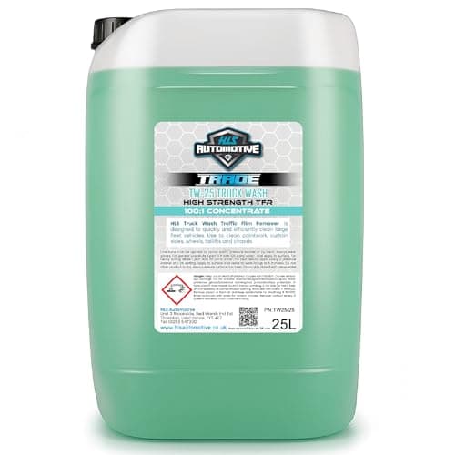 Image of HLS Supplies 25L TW-25 Truck Wash - Non Caustic TFR Road Traffic Film Remover for Cars and Commercial Vehicles